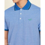 Camisa Polo Hollister Tipped Icon