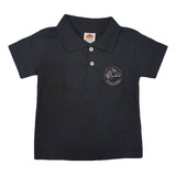 Camisa Polo Infantil Sentinela Bordada Cavalo Crioulo