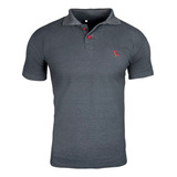 Camisa Polo Masculina Gola Alta Plus Size Piquet G1 G2 G3