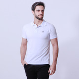 Camisa Polo Masculina Logo Bordada Importada Original Luxo