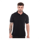 Camisa Polo Masculina Sette Moda Algodão Casual