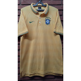 Camisa Polo Seleção Brasileira Brasil Nike 2014
