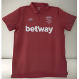 Camisa Polo West Ham 2020 21 Umbro
