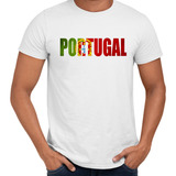 Camisa Portugal Bandeira País Escrita Europa