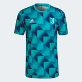 Camisa Pré jogo Juventus adidas 2022