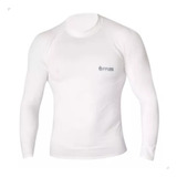 Camisa Proteção Solar Uv 50 Térmica Unissex M Branco