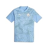 Camisa Puma Manchester City Treino 2024 Azul