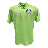 Camisa Puma Polo Palmeiras 2023 Concentração Verde Profi G