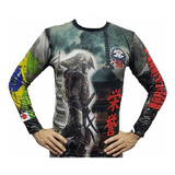 Camisa Rash Guard Compressão Jiu Jitsu