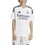 Camisa Real Madrid adidas I 24 25 Infantil
