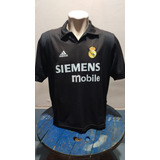 Camisa Real Madrid adidas Tam M N 11 Preta Centenário Rara