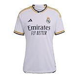 Camisa Real Madrid I 23 24 Feminino Branco E Dourado