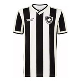 Camisa Reebok Botafogo Torcedor 2024 25 Preta Masculina