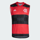 Camisa Regata Flamengo adidas Jogo I