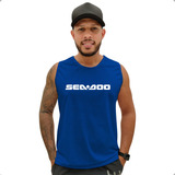 Camisa Regata Masculina Personalizada Sea doo Jet Sky Oferta