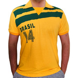 Camisa Retro Brasil Volei Campeão Olímpico