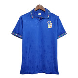 Camisa Retro Italia 1994 Azul