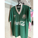 Camisa Retrô Palmeiras adidas Patrocínio Coca cola Tamanho G