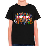 Camisa Roblox Jogo Edição Especial Camiseta Infantil M1