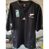 Camisa Rugby All Blacks World Cup 2007 Franca Mundial