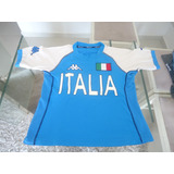 Camisa Rugby Itália Kappa   Cariparma   2010   Infantil