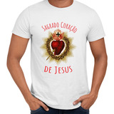 Camisa Sagrado Coração De Jesus Religiosa