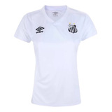 Camisa Santos Preta Umbro Feminina Original Peixe Vila C Nf