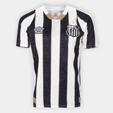 Camisa Santos Stadium Shirt Branca 24 25