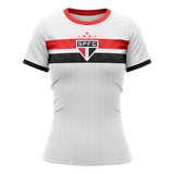 Camisa Sâo Paulo Fc Home Feminina Original Licenciada Spfc