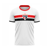 Camisa São Paulo Stencil Masculina Original Licenciada