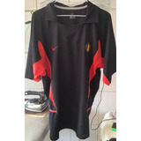 Camisa Selecao Belgica Copa 2002 Coreia Japao Made Portugal