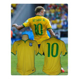 Camisa Seleção Brasileira 2014 Home Neymar 10 Copa Mundo