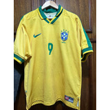 Camisa Seleção Brasileira Copa 1998 Ronaldo Oficial Nike