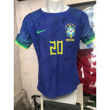 Camisa Seleção Brasileira Copa 2022 Autografada