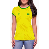 Camisa Seleção Brasileira Copa Qatar Personalize