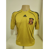 Camisa Seleção Da Espanha Dourada