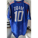 Camisa Selecao Franca 2004 10 Zidane Edicao Especial