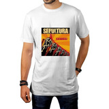Camisa Sepultura Nation Rock Cd Nacional
