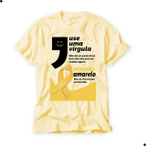 Camisa Setembro Amarelo Camiseta Amarela Diga Sim À Vida