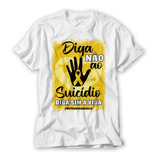 Camisa Setembro Amarelo Diga Sim A Vida Prevenção Suicídio