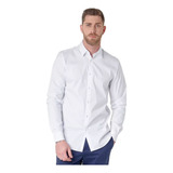 Camisa Slim Fit Blusa Social Masculina Manga Longa Camiseta