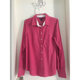 Camisa Social (rosa Escuro) Tommy Hilfiger