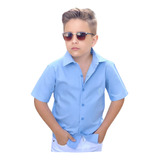 Camisa Social Infantil Menino