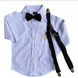 Camisa Social Infantil Menino Slim Premium