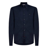 Camisa Social Manga Longa Tommy Hilfiger Core Flex Poplin