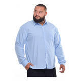 Camisa Social Masculina Extra Grande Plus