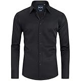 Camisa Social Masculina Slim Executiva BR Alfa P Regular Preta