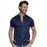 Camisa Social Masculina Slim Fit Acetinada Seda Cetim Luxo