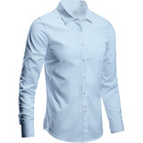 Camisa Social Masculina Slim Fit Pronta Entrega Bikewear
