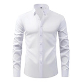 Camisa Social Masculina Slim Luxo Alto Padrão